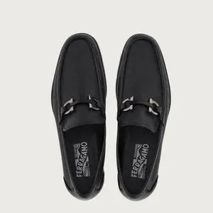 BRAND NEW $850 Salvatore Ferragamo Gancini Loafers $850 SALVATORE FERRAGAMO - White Gancini Bit Loafer Leather  main image 4